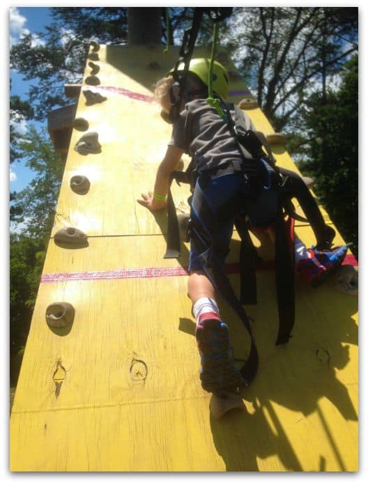 Mom review Asheville adventure park Kidding Around Greenville