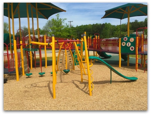 Handicap Accessible Playground at the Pavilion