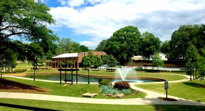 Greer City Park in Greer, South Carolina