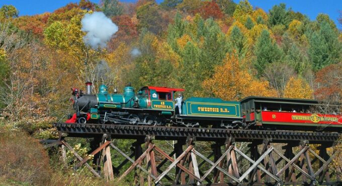Tweetsie Railroad in Western North Carolina.
