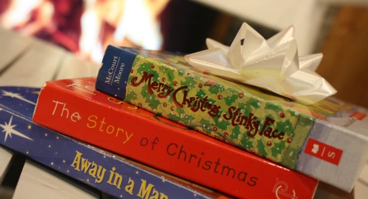 Book gifts, giving books for Christmas