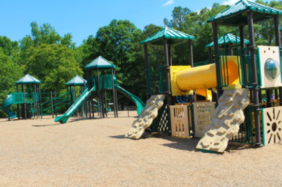 playground at Southside Park Greenville SC