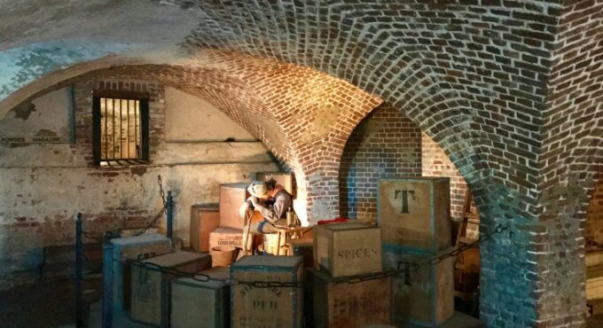 The Old Exchange in Charleston, South Carolina