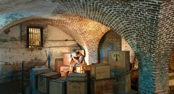 The Old Exchange in Charleston, South Carolina