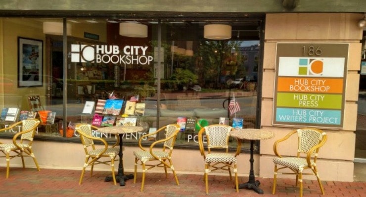 Hub City Bookshop store front