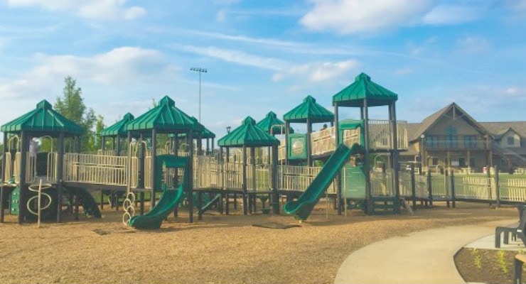 Playground at tiger river park