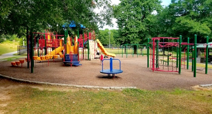 Butler Springs Park in Greenville playground