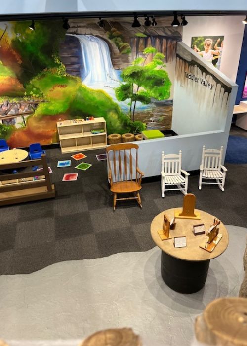 Baby and Toddler area at Hands On