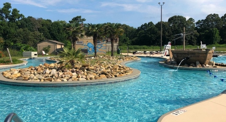 Shipwreck Cove water park in Duncan