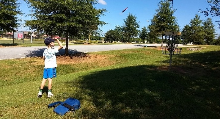 disc golf at Spartanburg parks