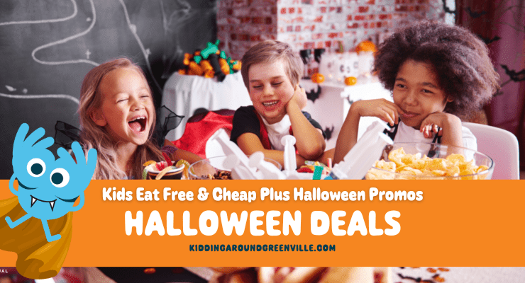 Halloween meal deals in Spartanburg and Greenville South Carolina