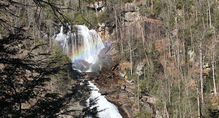 Waterfall at Whitewater Falls