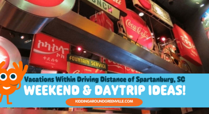 Weekend and day trip ideas from Spartanburg, South Carolina