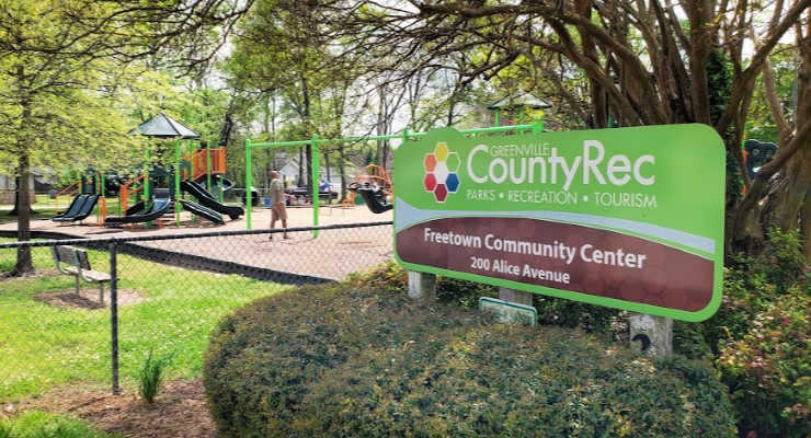 Reetown Community Center and playground