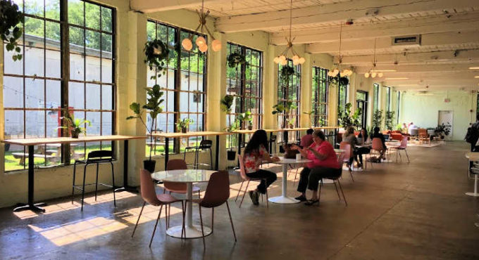 Junto Coffee at Taylors Mill in Taylors, South Carolina
