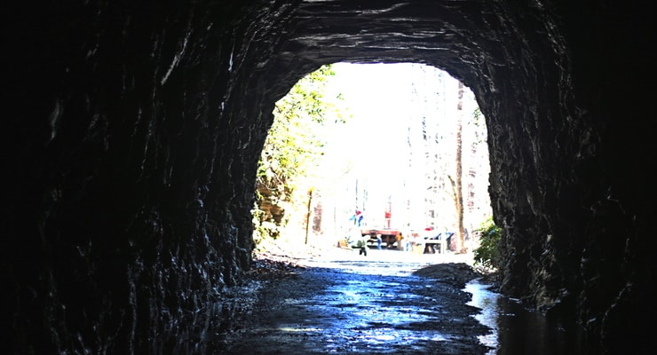 Stumphouse tunnel