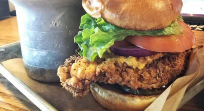 LTO chicken sandwich