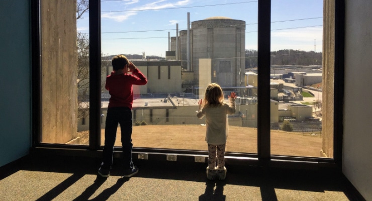 Duke Energy Reactor Viewing platform