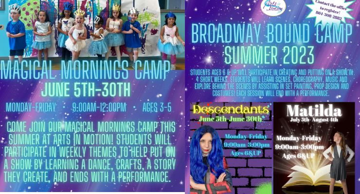 Arts in Motion Summer Camp 2023