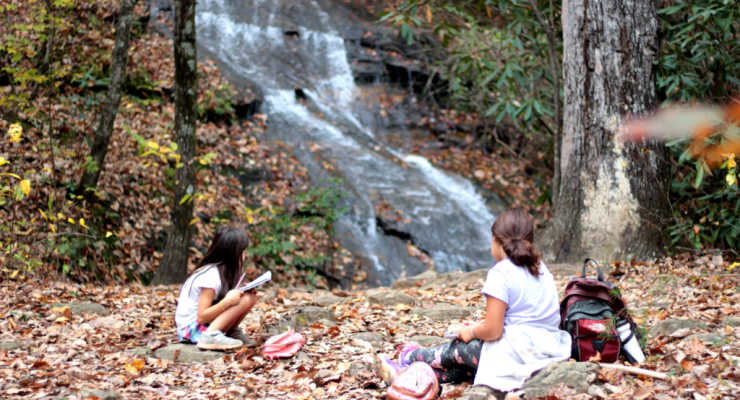 Blue Wall Preserve waterfall