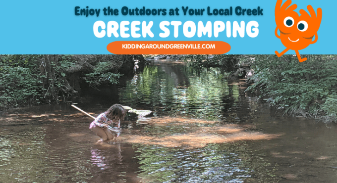 Creek Stomping Near Greenville South Carolina