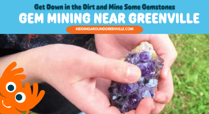 Where to go gem mining near Greenville, SC outdoors.