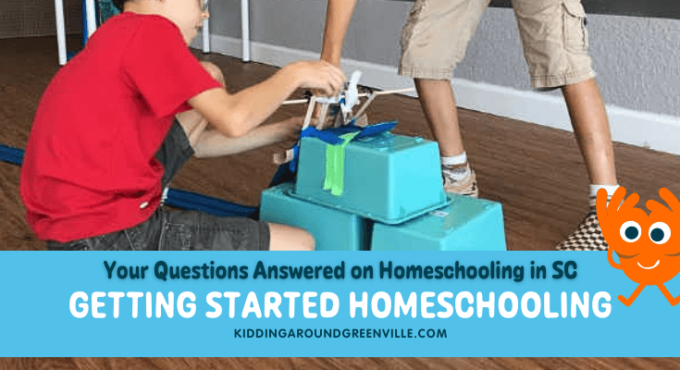 Getting started homeschooling in South Carolina