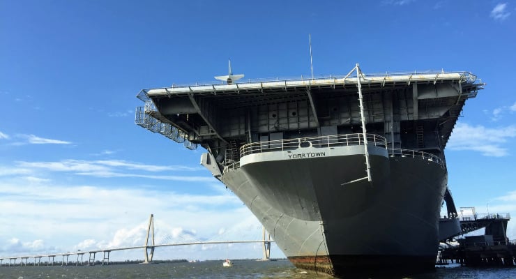 USS Yorktown in Mt. Pleasant, South Carolina