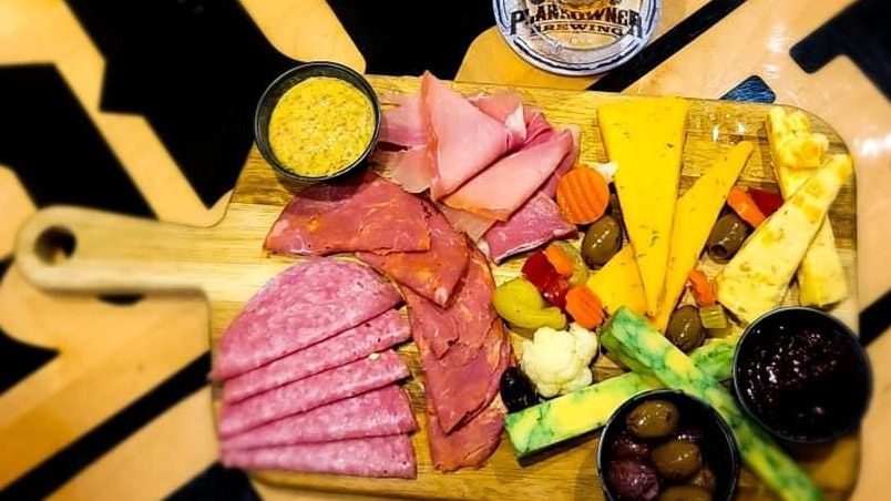 Dray Bar and Grill charcuterie board