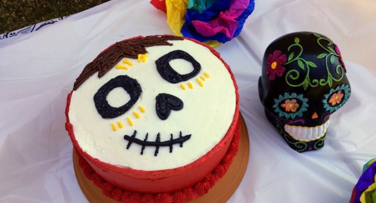 Homemade Coco Character cake 