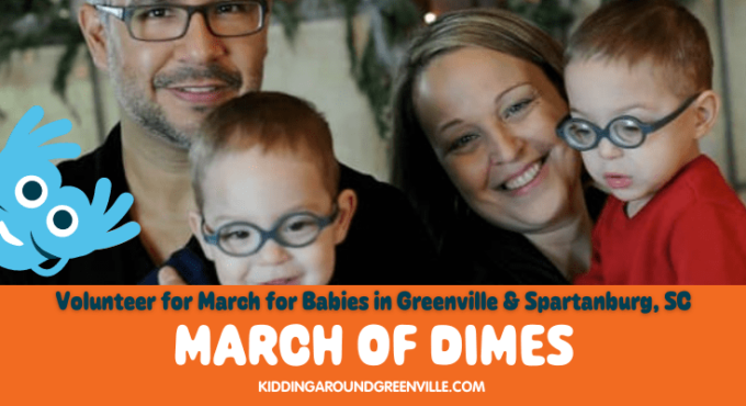 March for Babies with March of Dimes in Greenville and Spartanburg, South Carolina