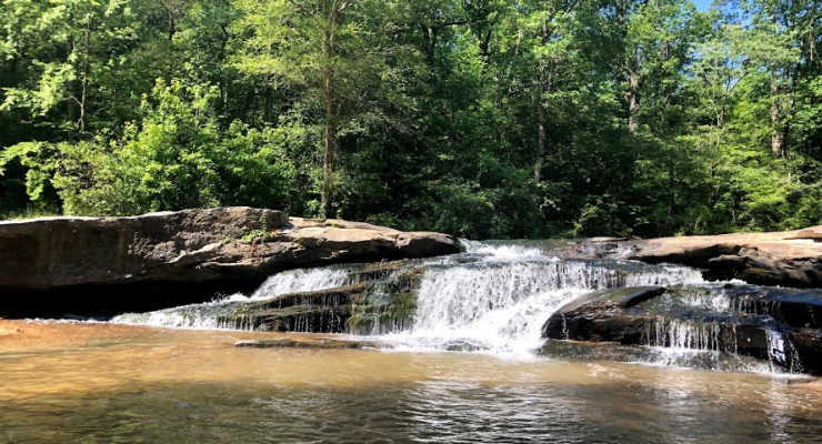 Horseshoe Falls at Musgrove Mill State Historic Site