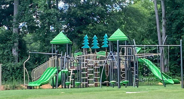 Playground at Mauldin's City Center Park