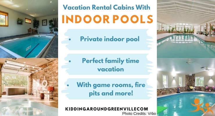 Vacation rentals with indoor pools