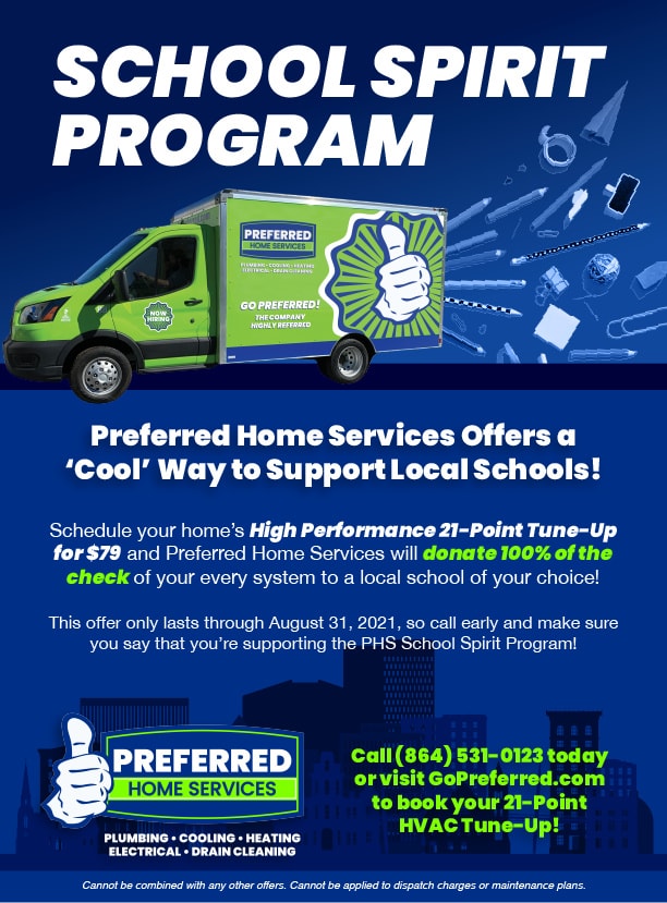 Preferred Home Services School Spirit Promotion