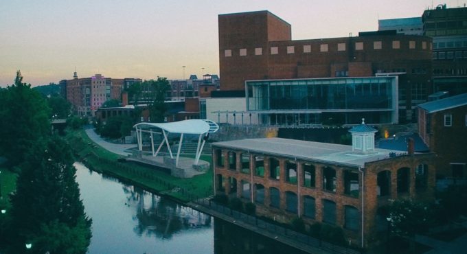 Peace Center along the Reedy River