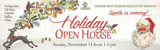 Augusta Road Holiday Featured Event banner