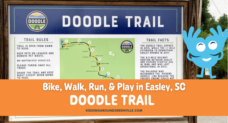The Doodle Trail in Easley, South Carolina
