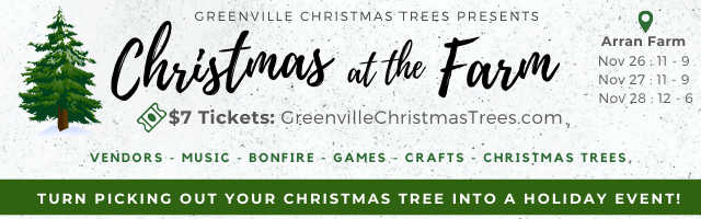 GVL Christmas Trees banner ad