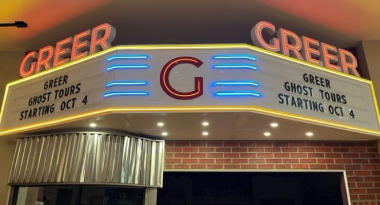 Greer Ghost Tours Marquee