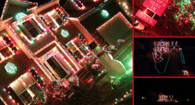 Simpsonville holiday light tour