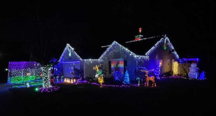 Simpsonville holiday lights