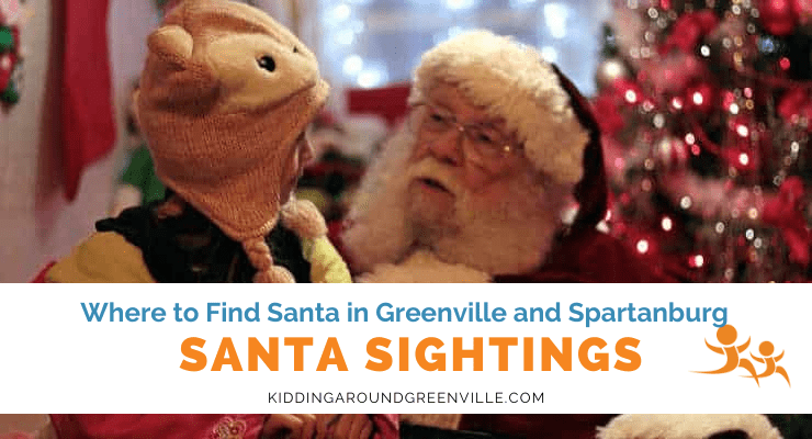 Where to See Santa in the Upstate, SC