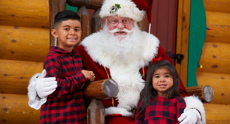 Free photo with Santa from Cabela's