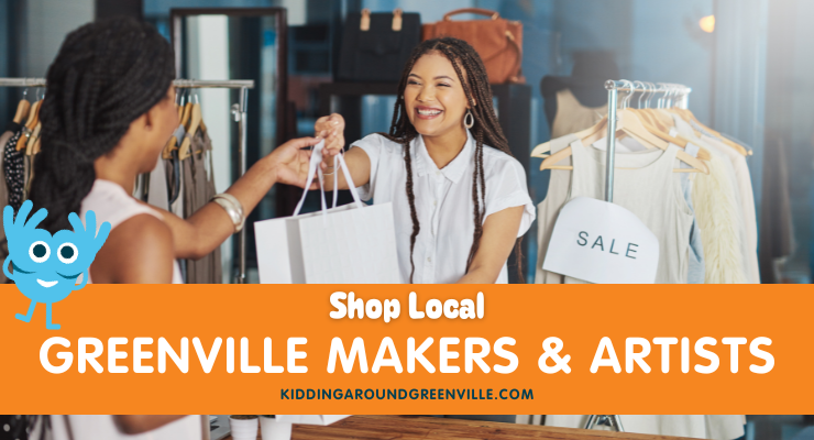 Shop local artists and makers in Greenville, SC