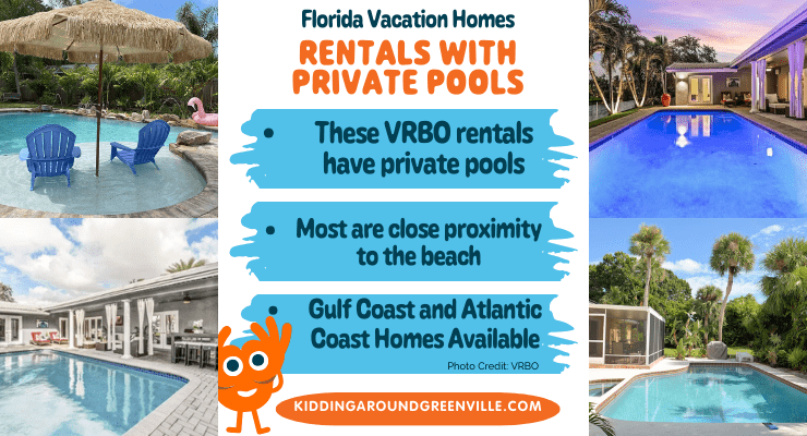 VRBO rental homes in Florida with private pools