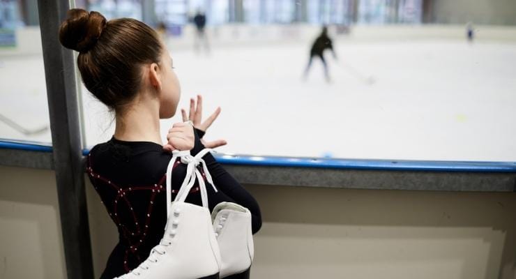 Figure skating indoor rink