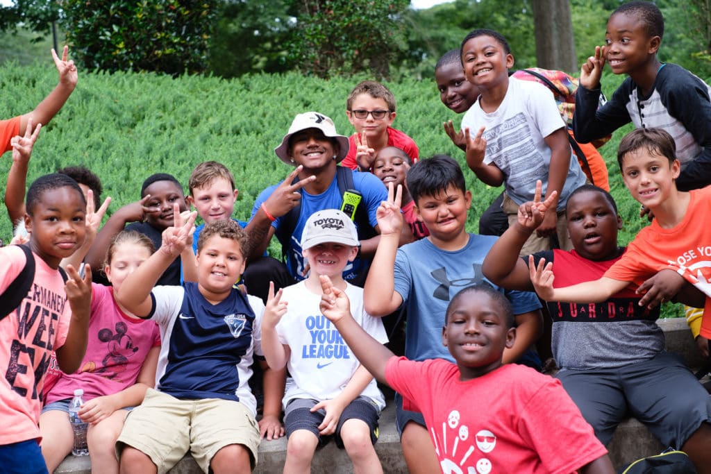 YMCA Summer camp group