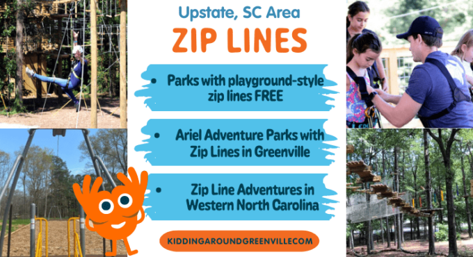 Zip Lines near Greenville, SC