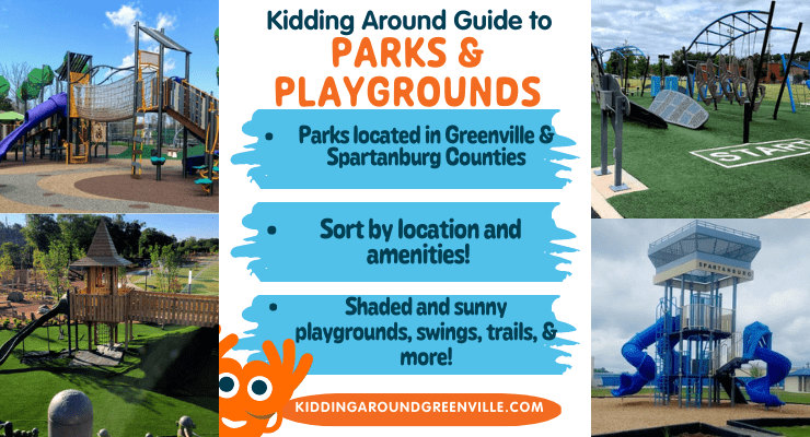 Parks and playgrounds near Greenville, South Carolina
